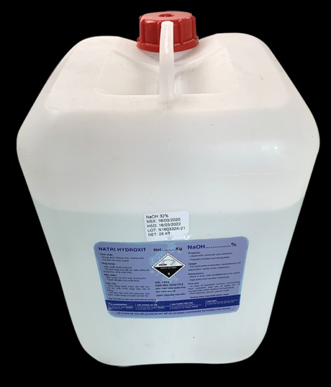 Xút Lỏng - Natri Hydroxit - NaOH 20% - 50%, Việt Nam, 25kg/can - Hình ảnh 4