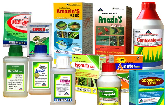 thuoc-sau Thành phần trong các loại thuốc trừ sâu
