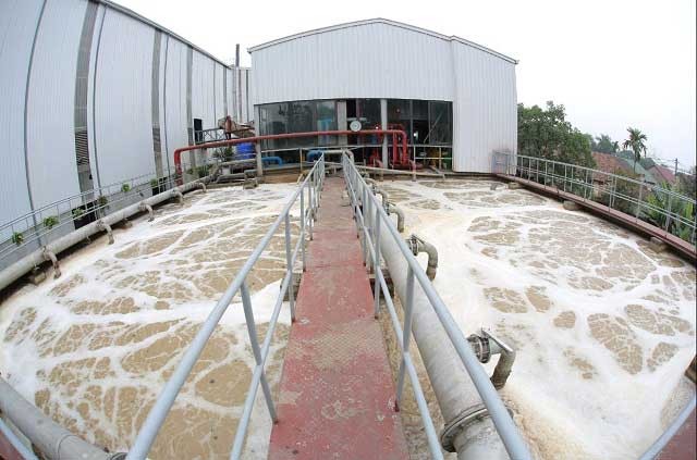 xu-ly-nuoc-thai-nha-may-giay-3 Polymer anion PAM A110 là chất trợ lắng cho quá trình keo tụ, kết bông